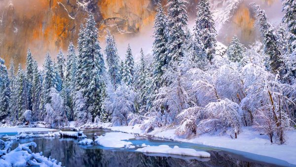 Зима пейзаж