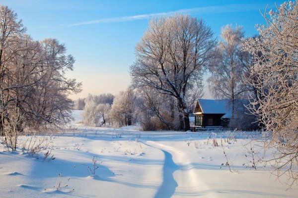 Зимняя деревня