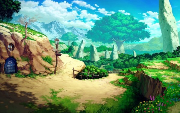 Наруто пейзажи