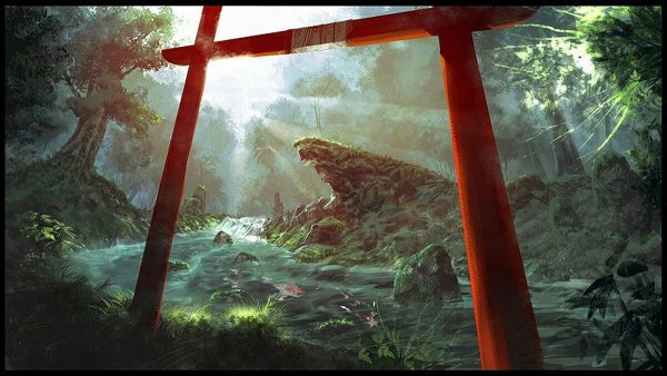 Тренировочная площадка Наруто