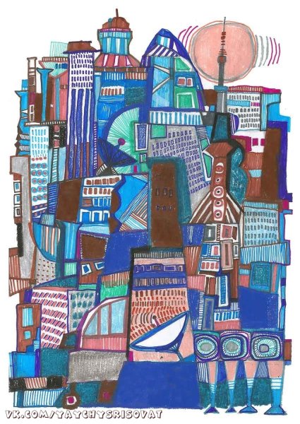 Витраж Венеция архитектура