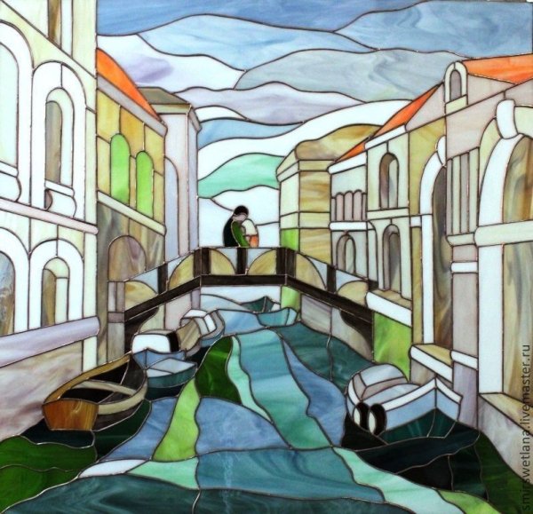 Графическая композиция городского