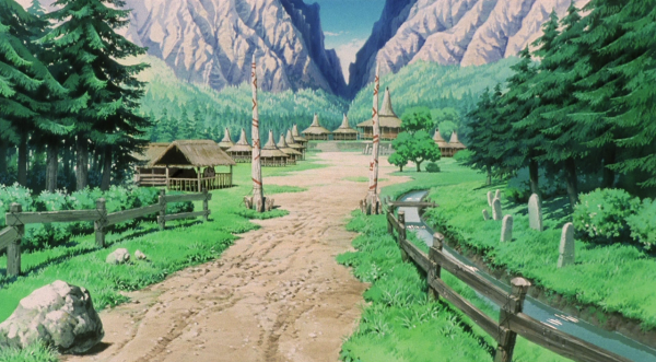 Япония деревня Коноха