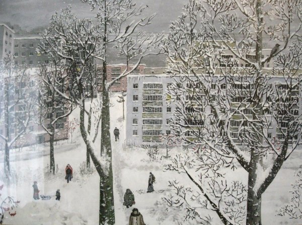 Тьерри дюваль акварель