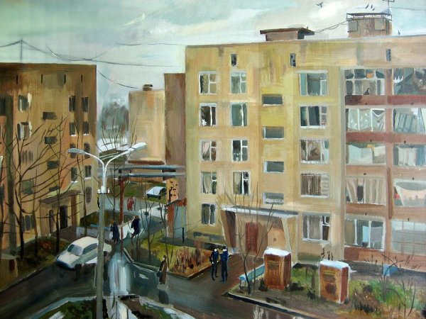 Крыши Парижа Тьерри Дюваля