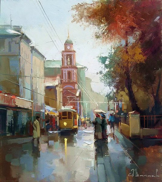 Живопись , Алексей Шалаев , пейзаж, Москва
