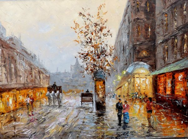 Пейзаж Импрессионизм Прага