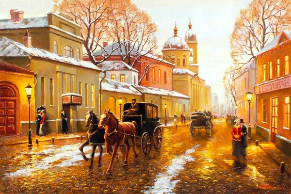 Александр Колотилов художник городской пейзаж Москва