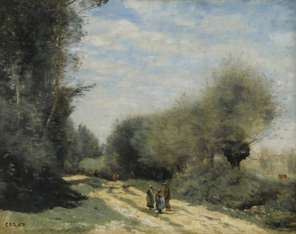 Камиль коро мост в Нарни