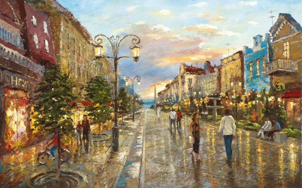 Художник Спирос Дмитрий Импрессионист