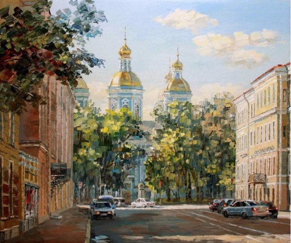 Улица Пестеля Санкт-Петербург картина