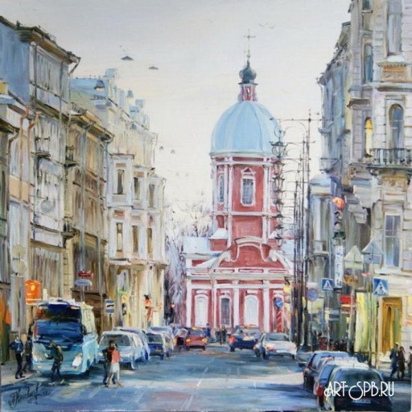 Игорь Разживин художник Петербург