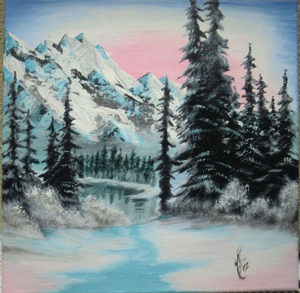 Боб Росс Winter Frost