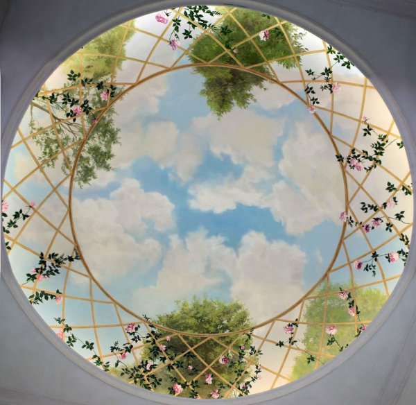 Пейзаж в круге