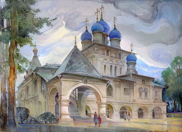 Боб Пейман Ротонда итальянский пейзаж