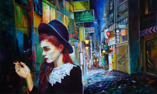 Пейзаж со стаффажем