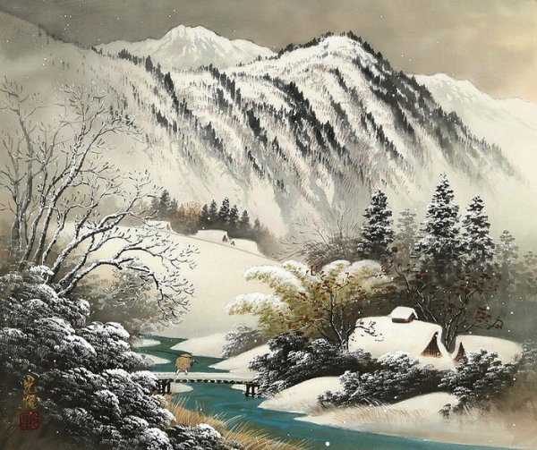 Коукей Кодзима Сансуй картины