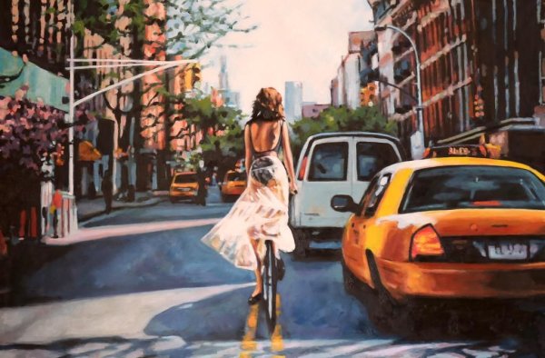 Японский городской пейзаж