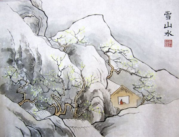 Художник bai Haoran картины