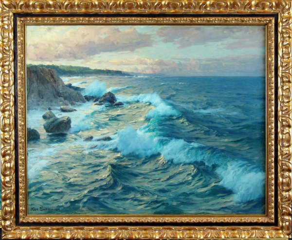 Карл Зальцман морской пейзаж