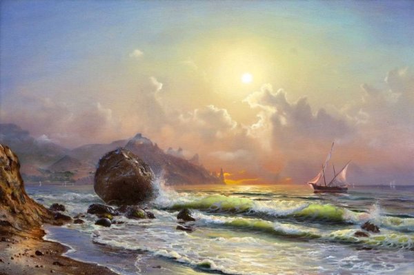 Оноприенко Игорь живопись море