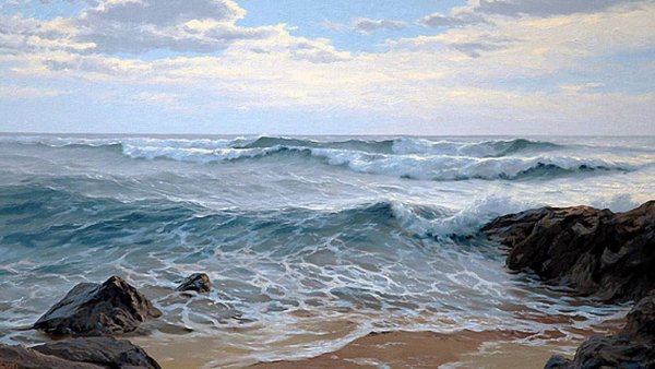 Художник-пейзажист Алексей Адамов.