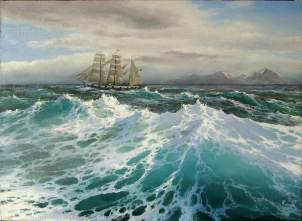 Морской пейзаж Кикель Владимир