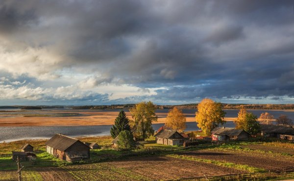 Деревня Вершинино Архангельская область