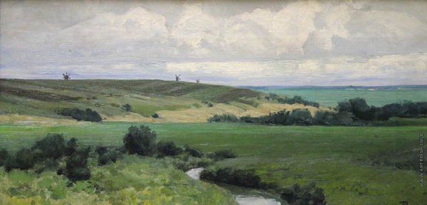 Поленов Василий Дмитриевич (1844 - 1927) «Ока. Летний день»,