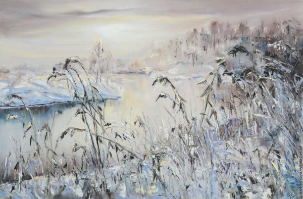 Этюды мастихином