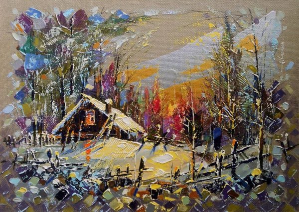 Александр Ходюков пейзажи картины