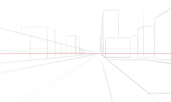 Одноточечная перспектива в архитектуре