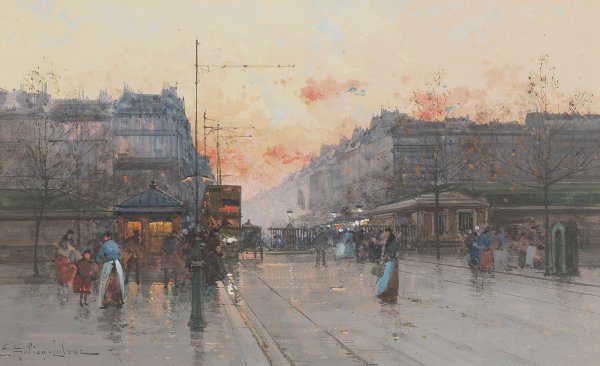 Эжен гальен-Лалу художник