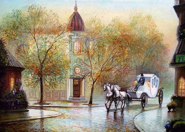 Ретро-картины художницы Светланы Ясеневой.