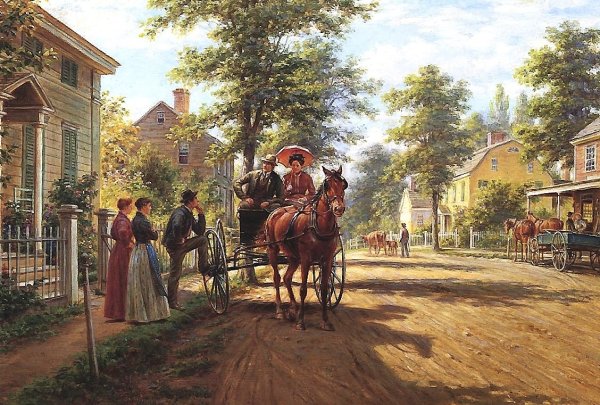 Художник Edward Lamson Henry 1841-1919