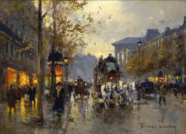 Edouard Leon Cortes картины
