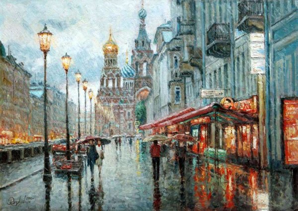 Сергей боев художник картины Питер