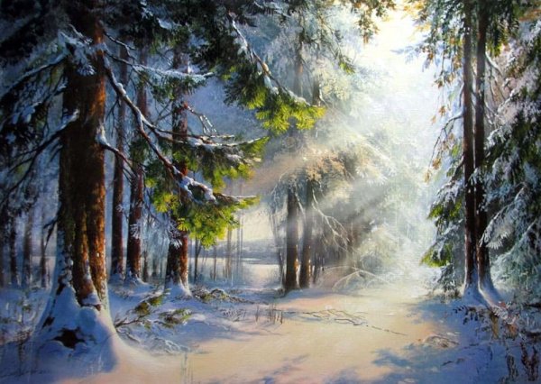 Юшкевич Виктор Викторович. Сибирский пейзаж