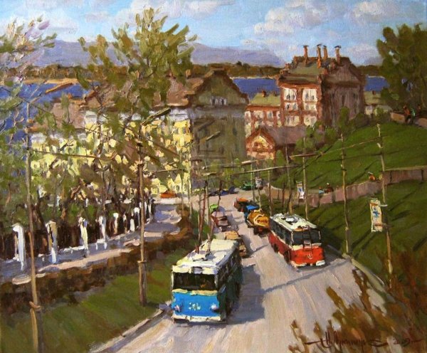 Александр Герасимов - Москва, Тверская улица