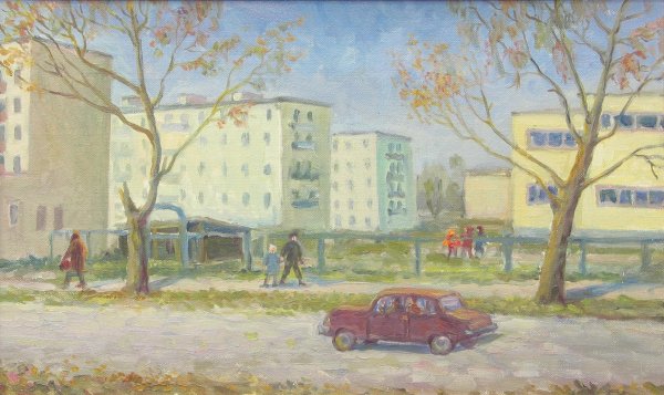 Александр Дейнека. Москва 1952 год