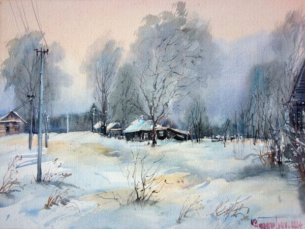 Михаил Кузнецов акварель