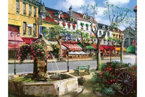 Картины художника сунг Сэм парк