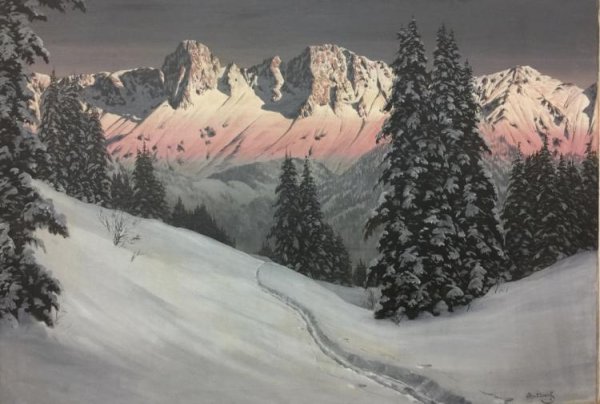 Картина пейзаж Борис Бессонов