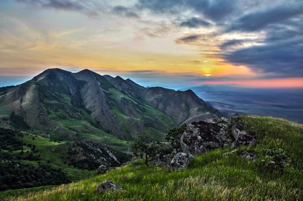 Пейзаж горы Дагестана