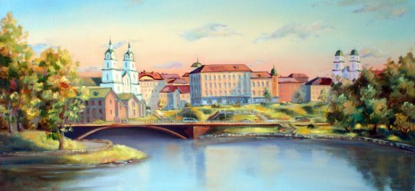 Игорь Хайков городские пейзажи