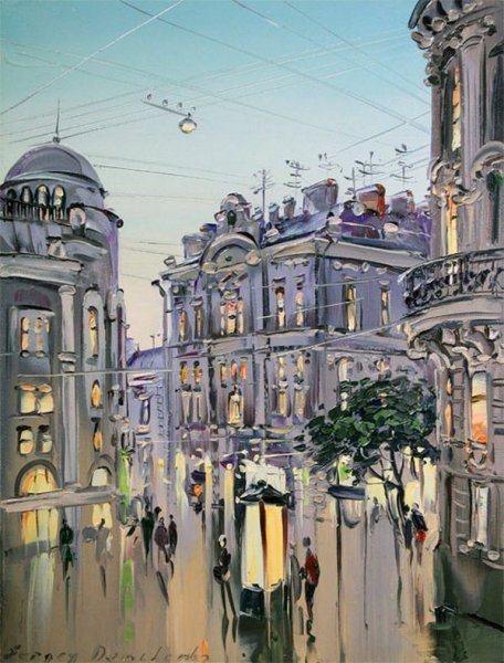 Амстердам пейзаж Алексей Бутырский