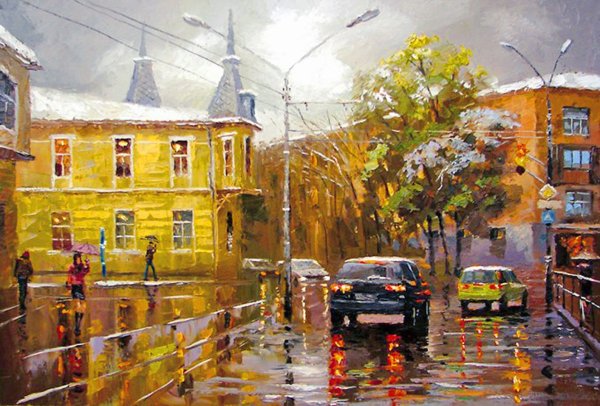 Картина Бжассо - Амстердам