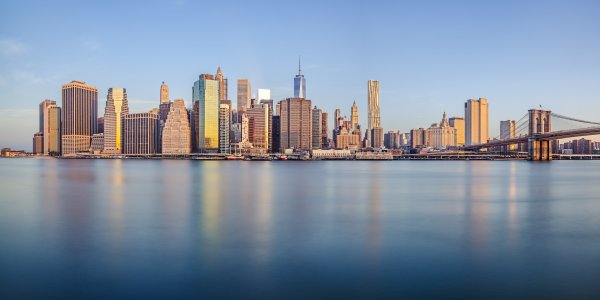Панорама Нью Йорк 4к