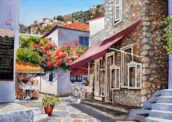 Художник Пантелис Зографос