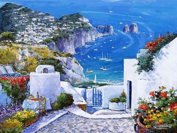 Художник Sung Sam Park (Сун Сэм парк)картины